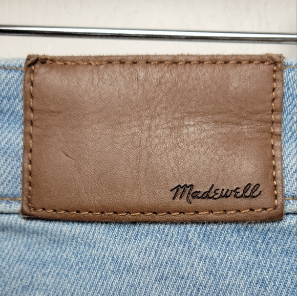 Madewell The Perfect Vintage Jeans High Rise Raw Hem Size 24 NWOT - Picture 13 of 13